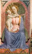 DOMENICO VENEZIANO The Madonna and Child with Saints (detail) dh Spain oil painting reproduction